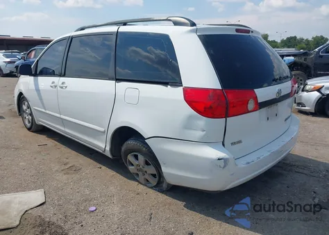 2006 Toyota Sienna Ce из США, поврежденный, VIN 5TDZA23C96S420576